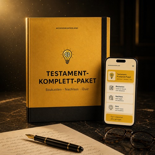 Testament-Komplett-Paket – Produktdarstellung
